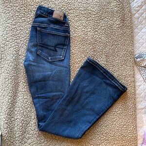 American Eagle Outfitters Blue Flare Jeans